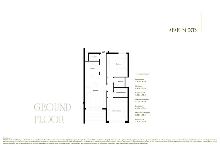 2 BR Apartment with garden in Coves - 6
